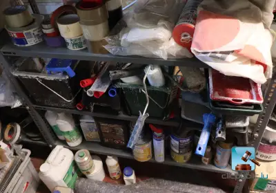 Partij schildermateriaal – kavel bij Clicpublic, Robelmont