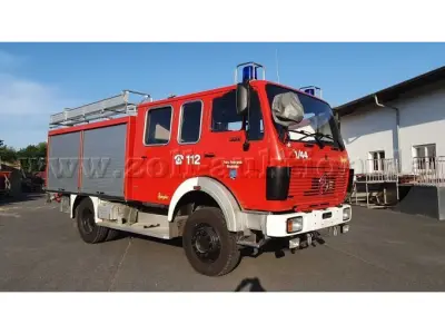 1 Löschfahrzeug LF16/12 Daimler-Benz, Allrad, Aufbau Ziegler – kavel bij Zoll-Auktion, Blaufelden