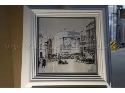 1 Gemälde / Collage "Tonal Study, Picadilly" – kavel bij Zoll-Auktion, Berlin