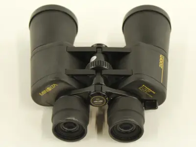 Minolta Zoom verrekijker 7–21x50 – Japan – met originele draagtas – kavel bij De Kringwinkel, Antwerpen