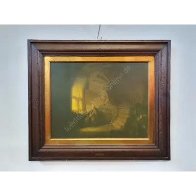 Bild auf Leinen ca.72 x 62cm – kavel bij Luedtke Versteigerungen, Berlin