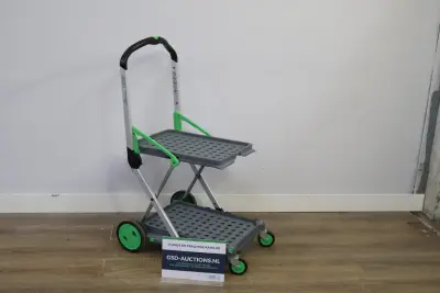 Clax opklapbare Boodschappenwagen – kavel bij GSD Auctions, Zoeterwoude
