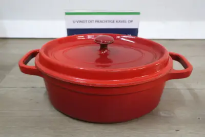 Geëmailleerde gietijzeren braadpan – kavel bij GSD Auctions, Zoeterwoude