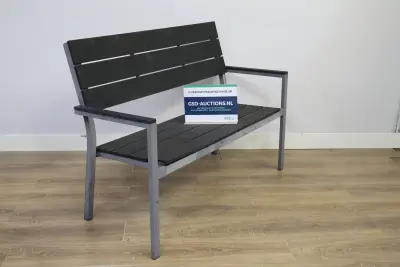 Tuinbank met metalen frame – kavel bij GSD Auctions, Zoeterwoude