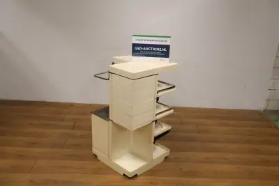 Vintage iGuzzini opbergtrolley – kavel bij GSD Auctions, Zoeterwoude