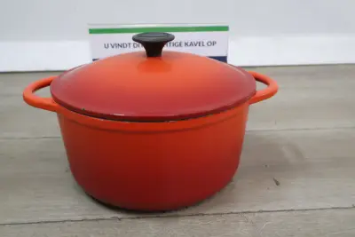 Gietijzeren braadpan met deksel - Relance – kavel bij GSD Auctions, Zoeterwoude