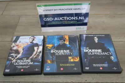 DVD boxset The Bourne met oa The Identity – kavel bij GSD Auctions, Zoeterwoude