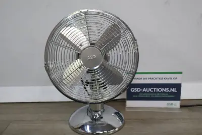 AEG Chromen Tafelventilator – kavel bij GSD Auctions, Zoeterwoude