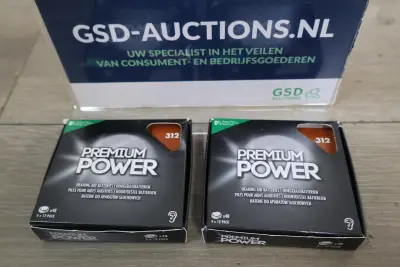 Premium Power 312 hoortoestelbatterijen – kavel bij GSD Auctions, Zoeterwoude