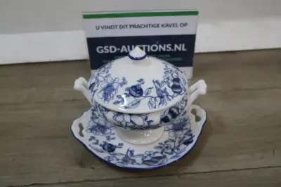 Keramische dekschaal – kavel bij GSD Auctions, Zoeterwoude