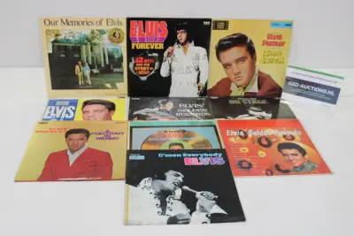 Elvis Presley Vinyl LP's - Set van 10 – kavel bij GSD Auctions, Zoeterwoude