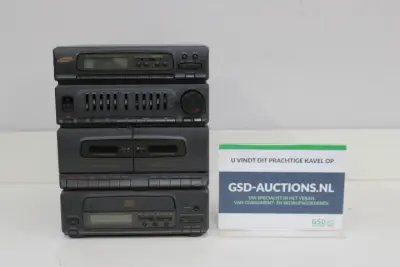 Samsung cassette deck en equalizer set – kavel bij GSD Auctions, Zoeterwoude