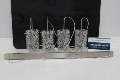 Moderne hanglamp met vier lampen – kavel bij GSD Auctions, Zoeterwoude
