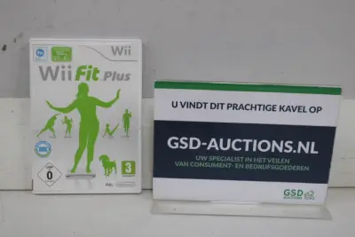 Nintendo Wii Fit Plus spel – kavel bij GSD Auctions, Zoeterwoude