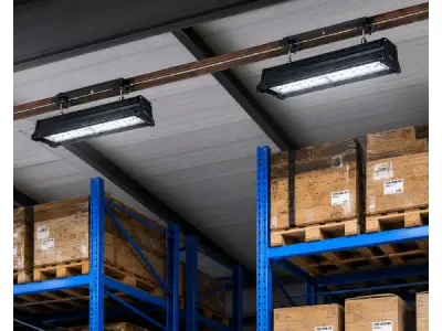 6x Industriële LED Hanglamp 100W – 6400K – PYRAMID-100 – kavel bij XL Auctions
