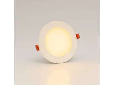 20x LED Paneel – Rond Inbouw – 8W – 3000K Warm Wit – IP20 – kavel bij XL Auctions