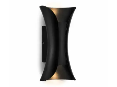 4x LED Buitenwandlamp – 10W – Zwart – MARVEL-10 – kavel bij XL Auctions