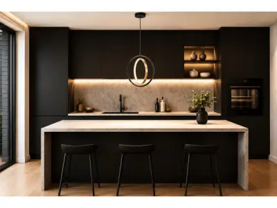 LED Ring Hanglamp 15W – 4000K – Zwart/Goud – DAXTON-15 – kavel bij XL Auctions