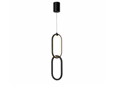LED Hanglamp 12W – 4000K – Zwart – IP20 – SANTANA – kavel bij XL Auctions