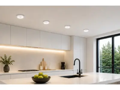 25x Downlight Houder – GU10 – Wit – Ø70mm – IP20 – KADIFE – kavel bij XL Auctions