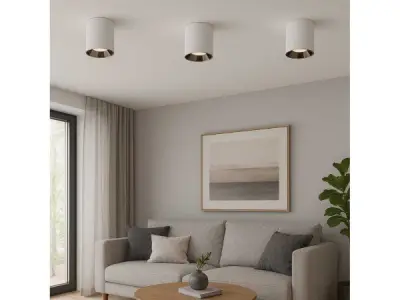 10x Downlight Houder – Vierkant – Wit/Chroom – kavel bij XL Auctions