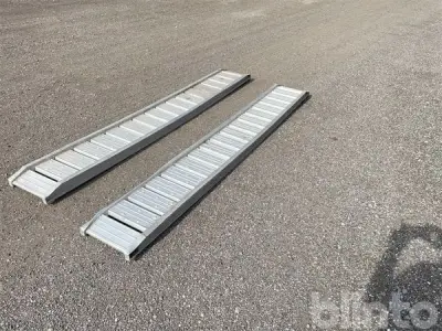 Aluminium-Auffahrrampen Länge: 2.80 m – kavel bij Blinto, Hartheim