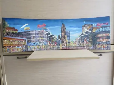 1 Bild mit Ansicht vom Kurfürstendamm in Berlin – kavel bij Zoll-Auktion, Dresden