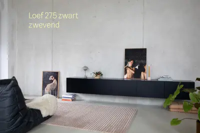 TV-meubel, RAAT, Loef 275, Zwart – kavel bij Onlineveilingmeester, Groningen