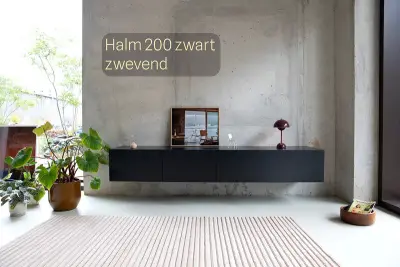 TV-meubel, RAAT, Halm 200, Zwart – kavel bij Onlineveilingmeester, Groningen