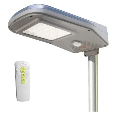 4x Straatverlichting zonne-energie 6.5 Watt LED, Lamp zonne-energie – kavel bij Onlineveilingmeester, Groningen