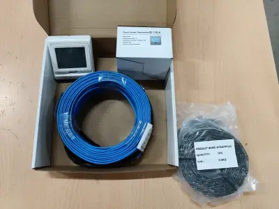 Elektrische vloerverwarming SET 900 watt, Innovaheat, Kabel, Blauw, 2025 – kavel bij Onlineveilingmeester, Groningen