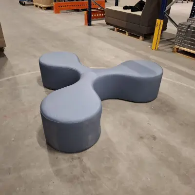 Modulaire zitpoef (3-armig), La Cividina, Blauw – kavel bij Onlineveilingmeester, Groningen