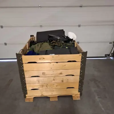 Partij camouflage kleding en uitrusting, Woodland / KPU / KL / Falke / Profile – kavel bij Onlineveilingmeester, Groningen