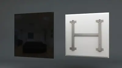 2x Infrarood paneel glas 60 x 60 cm, Ecosun, Type GS, Zwart, 2025 – kavel bij Onlineveilingmeester, Groningen