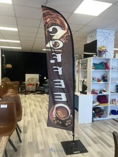 Vlag COFFEE – kavel bij VH Auctions