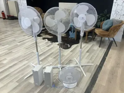 4 diverse ventilatoren – kavel bij VH Auctions