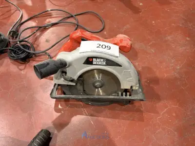 Cirkelzaag BLACK & DECKER – kavel bij VH Auctions