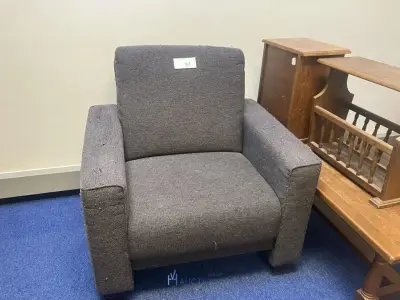 Stoffen fauteuil – kavel bij VH Auctions