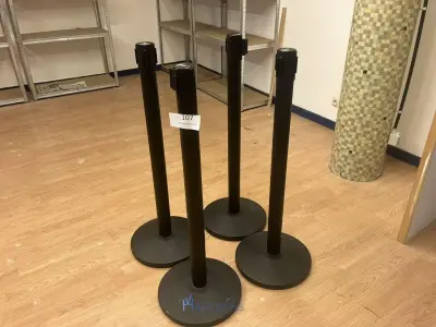 4 afzetpaaltjes – kavel bij VH Auctions