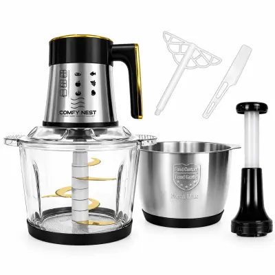200 W 3-in-1 dubbele keukenmachine/eierklopper - 3 L + 3 L H05 – kavel bij GSD Auctions, Zoeterwoude