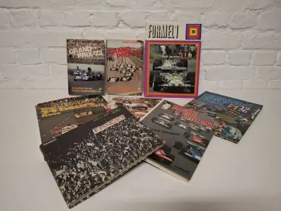 Boeken Grand Prix F1 – kavel bij De Kringwinkel, Herzele