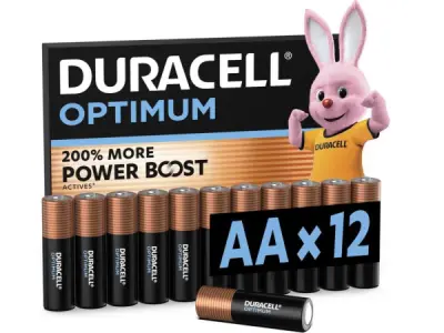 Duracell Optimum AA batterijen - 1,5V, LR6 - 12 stuks – kavel bij XL Auctions