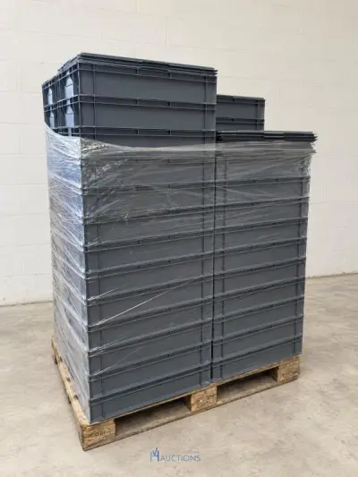 Euronorm bakken – 60 × 40 × 12 cm – kavel bij VH Auctions