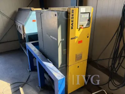 Schraubenkompressor KAESER SX6 – kavel bij IVG, Bautzen