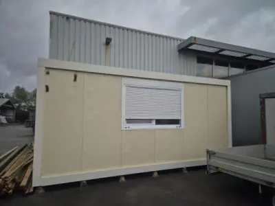 Bureau- werfcontainer - kantoorunit – kavel bij Openbare Verkopen, Hooglede