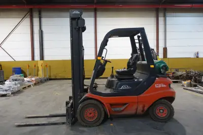 Heftruck Linde – kavel bij Openbare Verkopen, Wielsbeke