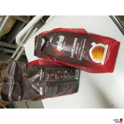 Segafredo Kaffeebohnen 3 Pakete – kavel bij Justiz-Auktion, Mönchengladbach