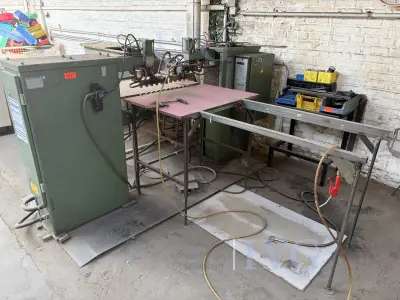 doppelseitige Punktschweißmaschine DALEX PL63-2 – kavel bij IVG, Stolberg