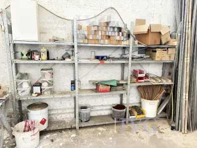 Fachbodenregal – kavel bij IVG, Stolberg