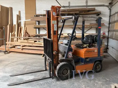 Treibgas-Gabelstapler TOYOTA 425FGF 15 – kavel bij IVG, Nordhorn